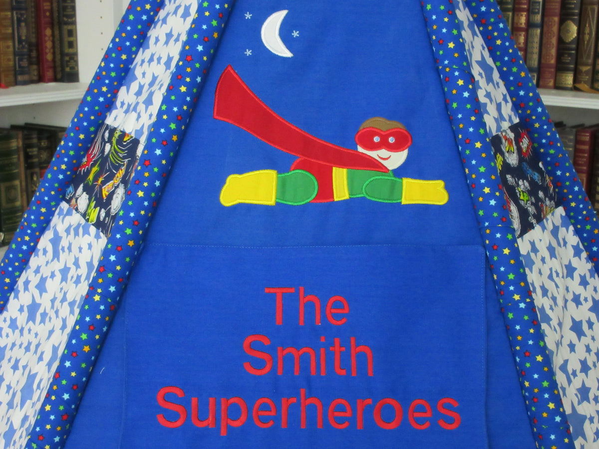 super hero tent Superhero Play Tent