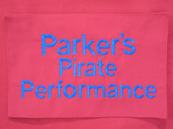 Pirate Puppet Theater Name Plaque