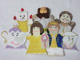 Beauty & the Beast Puppet Set