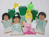 Frog Princess Puppet Set
