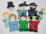 Peter Pan Puppet Set