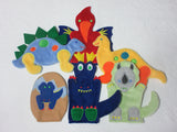 Dinosaur Puppet Set