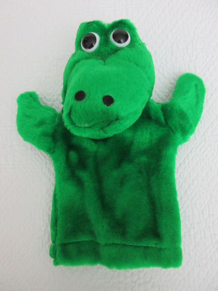 Kids Plush Animal Hand Puppet Alligator