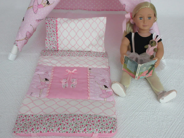 Ballet Themed Doll Sleeping Bag