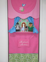 Bluebird Doorway Puppet Theater and Puppets for Girls