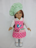 Bluebird Doll Apron