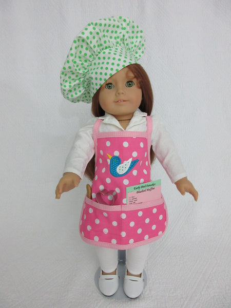Bluebird Doll Apron