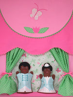 Butterfly Doorway Puppet Theater for Girls
