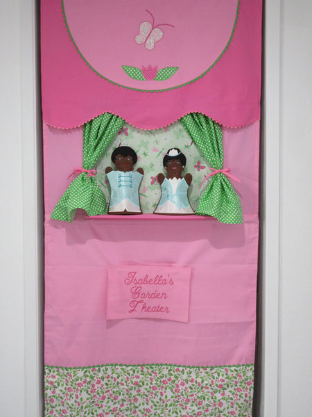 Butterfly Doorway Puppet Theater for Kids