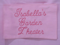 Butterfly Puppet Theater Name Plaque