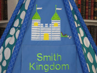 Personalized Kids Castle Play Tent Name Plaque