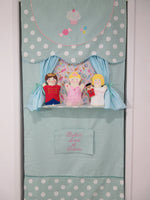 Cupcake Doorway Puppet Theater for Kids