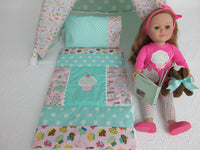 Cupcake Doll Sleeping Bag