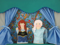 Enchanted Forest Doorway Puppet Theater Stage