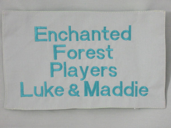 Enchanted Forest Puppet Theater Name Plaque