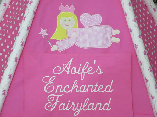 Personalized Kids Fairy Play Tent Name Plaque