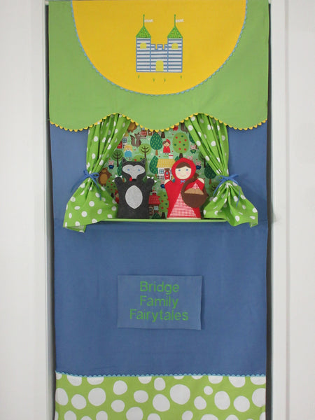 Fairytale Doorway Puppet Theater for Kids
