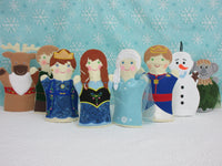 Ice Princess Puppet Set