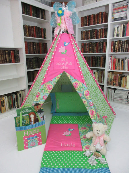 Handmade Bluebird Play Tent For Kids