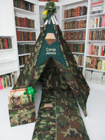 Handmade Camo Play Tent For Kids