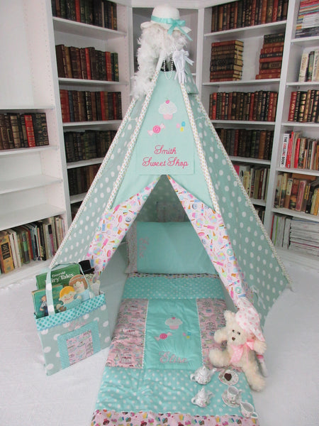 Handmade Cupcake Play Tent For Kids