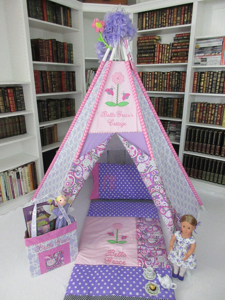 Handmade Ladybug Play Tent For Kids
