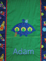Handmade Personalized Alien Sleeping Bag For Kids