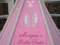 Handmade Personalized Ballet Play Tent For Kids