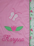 Handmade Personalized Butterfly Sleeping Bag For Kids