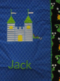 Handmade Personalized Castle Sleeping Bag For Kids