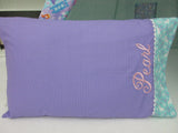 Handmade Personalized Ice Princess Pillowcase For Kids