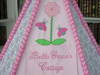 Handmade Personalized Ladybug Play Tent For Kids