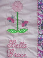 Handmade Personalized Ladybug Sleeping Bag For Kids