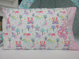 Handmade Personalized Unicorn Pillowcase For Kids