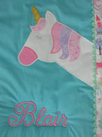 Handmade Personalized Unicorn Sleeping Bag For Kids