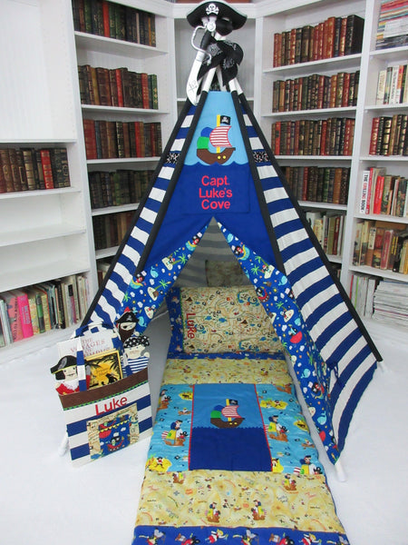 Handmade Pirate Play Tent For Kids
