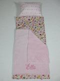 Handmade Personalized Kids Nap Mat Retro Paper Doll Theme