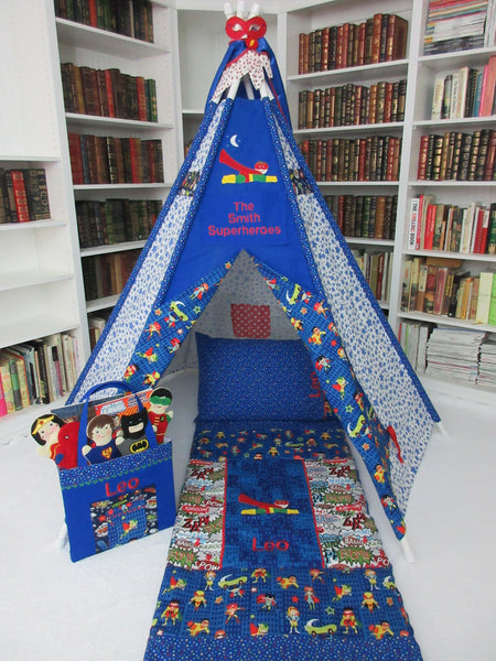 Handmade Superhero Play Tent For Kids
