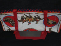 Handmade Western Play Tent For Kids Window