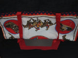 Handmade Western Play Tent For Kids Window