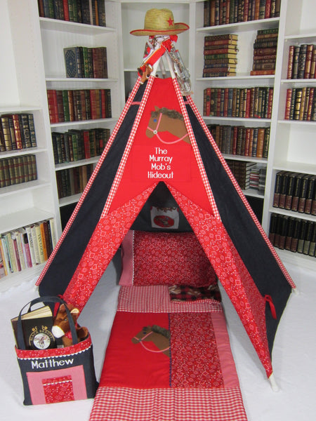 Handmade Western Play Tent For Kids