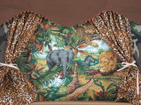 Jungle Doorway Puppet Theater Backdrop