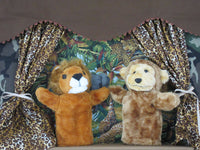 Jungle Doorway Puppet Theater Stage