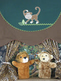 Jungle Doorway Puppet Theater for Boys