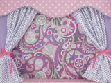 Ladybug Doorway Puppet Theater Backdrop