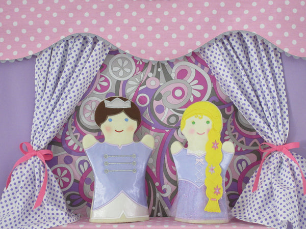 Rapunzel & Beauty and the Beast Puppet Set