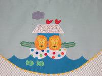 Noah's Ark Doorway Puppet Theater Applique