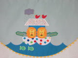 Noah's Ark Doorway Puppet Theater Applique