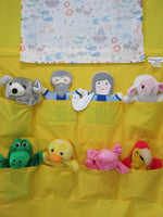 Noah's Ark Doorway Puppet Theater and Bible Puppets