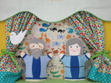 Noah's Ark Doorway Puppet Theater Stage